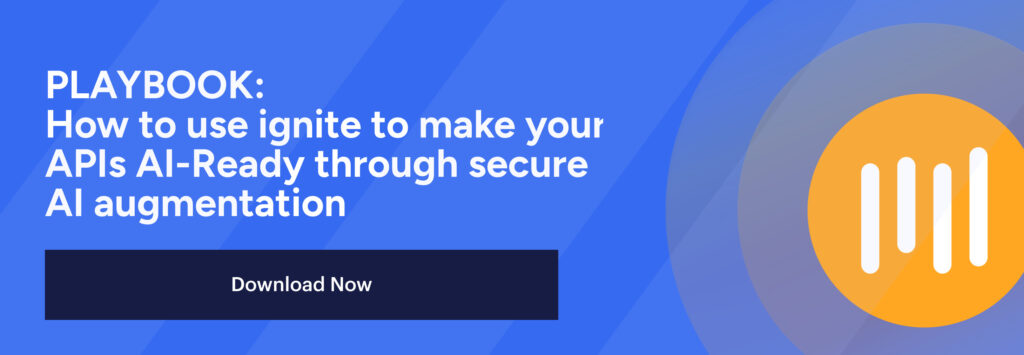 Banner to download ignite Platform playbook for updating your API SDLC
